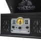 Victor® State Dual-Bluetooth® Belt-Drive 7-in-1 Music Center with Turntable, CD, and Cassette Player, VWRP-3800-GR