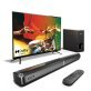 Ultimea Apollo S60 4.1-Channel Dolby Atmos® 31.9-In. Detachable Sound Bar with Subwoofer, Black