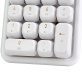 Azio IZO Wireless Numeric Keypad and Calculator for Mac® and PC Laptops, Backlit, IN103-US (White Blossom)