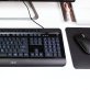 Azio KB505U Vision USB Wired Computer Keyboard for PC, Large Print, 3-Color Backlight, Black