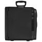 Frigidaire® .35 Cubic-Foot 10-Liter 15-Can Mini Portable Personal Fridge with Lighted Mirror Door (Black)