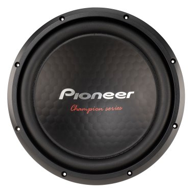 Pioneer® Champion Series TS-A301S4 12-In. 1,600-Watt-Max 4-Ohm Single-Voice-Coil Component Subwoofer