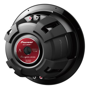 Pioneer® Champion Series TS-A301D4 12-Inch 1,600-Watt-Max Dual-Voice-Coil 4-Ohm Component Subwoofer