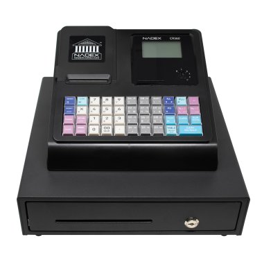Nadex™ Coins CR360 Thermal-Print Electronic Cash Register (Black)