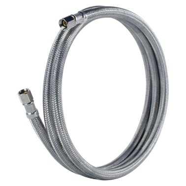 Certified Appliance Accessories Braided Stainless Steel Ice Maker Connector, 7ft
