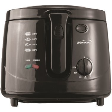Brentwood® 12-Cup Electric Deep Fryer, Black