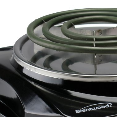 Brentwood® 1,200 Watt Single Electric Burner
