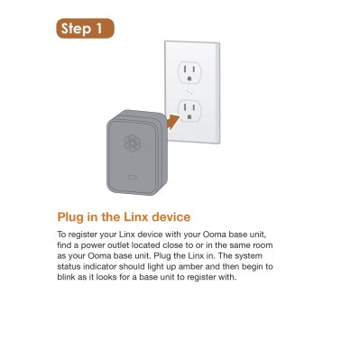 Ooma® Linx Wireless Phone Extender for Ooma® Telo