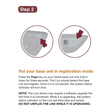 Ooma® Linx Wireless Phone Extender for Ooma® Telo