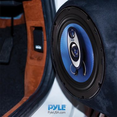 Pyle® Blue Label 6.5-In. 3-Way 360-Watt-Max Speakers