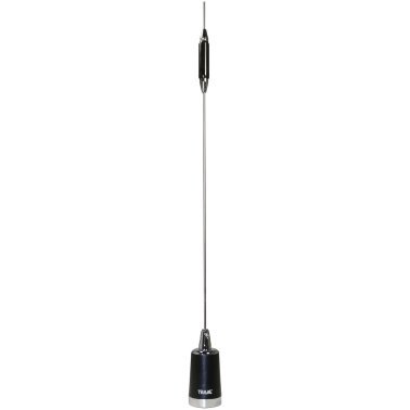 Tram® Pre-Tuned 144MHz–148MHz VHF/430MHz–450MHz UHF Dual-Band Amateur Trunk or Hole Mount Antenna Kit with PL-259 Connector