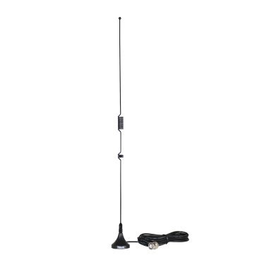 Tram® Scanner Mini-Magnet Antenna VHF/UHF/800MHz–1,300MHz with BNC-Male Connector