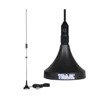 Tram® Scanner Mini-Magnet Antenna VHF/UHF/800MHz–1,300MHz with BNC-Male Connector
