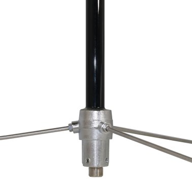 Tram® 200-Watt 134 MHz to 184 MHz VHF Black Fiberglass Base Antenna with 50-Ohm UHF SO-239 Connector, 4-Feet 10-Inches Tall