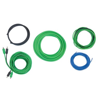 DB Link® X-Treme Green Series 4-Gauge Amp Installation Kit with 80-Amp ANL Fuse