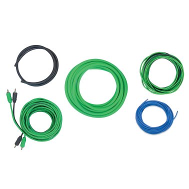 DB Link® X-Treme Green Series 8-Gauge Amp Installation Kit with 60-Amp Mini-ANL Fuse