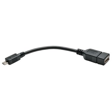 Tripp Lite® by Eaton® Micro USB OTG Host Adapter Cable, 6-In.