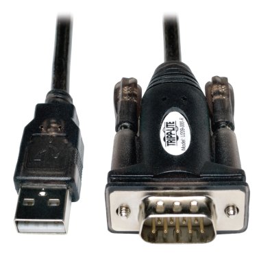 Tripp Lite® by Eaton® USB A-Male to RS-232 DB9-Male Serial Adapter Cable, 5 Ft.