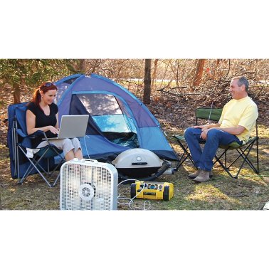 STANLEY® FATMAX® 1,400-Peak-Amp Professional Digital Power Station with Jump Starter, Air Compressor, and 500-Watt Inverter, PPRH7DS