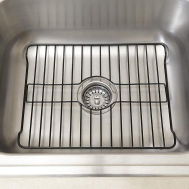 Better Houseware Large Sink Protector (Black)