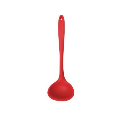 Better Houseware 5-Piece Silicone Cooking Utensils (Red)
