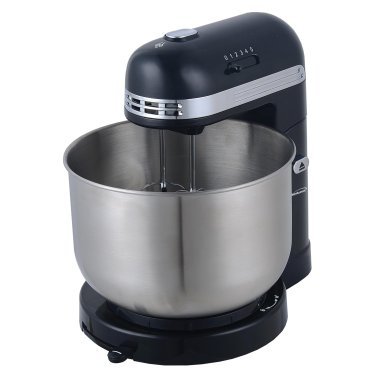 Brentwood® 5-Speed Stand Mixer with 3.5-Quart Stainless Steel Mixing Bowl (Black)