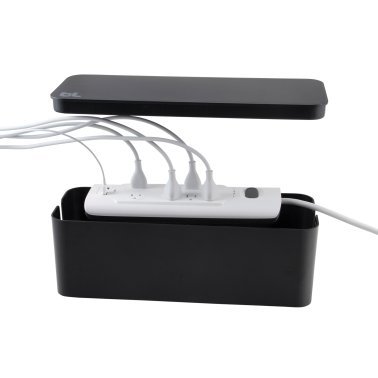 Bluelounge® CableBox Cable Organizer (Black)