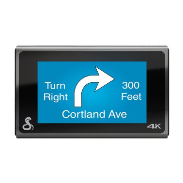 Cobra® SC 400D Ultimate Smart 4K Ultra HD Dash Cam with 1080p Full HD Rear View Accessory Camera