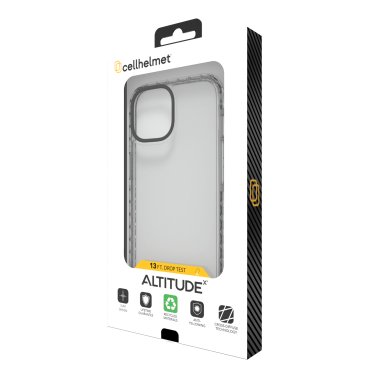 cellhelmet® Altitude X Series® Case (iPhone® 15; Crystal Clear)