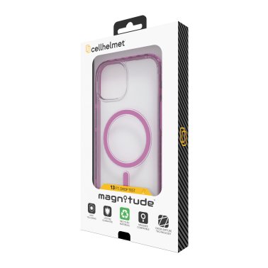 cellhelmet® Magnitude® Series MagSafe®-Compatible Case (iPhone® 15; Vivid Magenta)