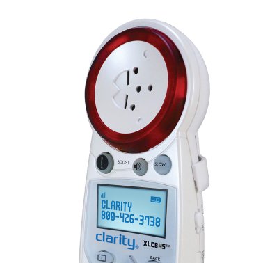 Clarity® Amplified Cordless Phone Accessory Handset with Red Ringer for Clarity® XLC8® Phone, XLC8HS®