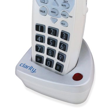 Clarity® Amplified Cordless Phone Accessory Handset with Red Ringer for Clarity® XLC8® Phone, XLC8HS®