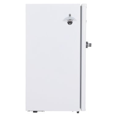 Frigidaire® 3.2-Cu.-Ft. 65-Watt Retro Bar Fridge with Side Bottle Opener (White)
