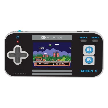My Arcade® Gamer V Classic 220-in-1 Handheld Game System (Black/Blue)