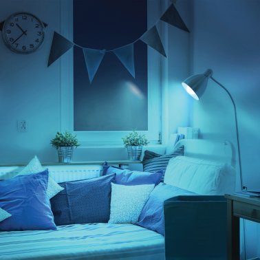 Energizer® Connect LED 11.5-Watt (60-Watt Equivalent) Bright White and Multicolor Smart Bulb, A19 Bulb Shape, E26 Medium Base, Dimmable