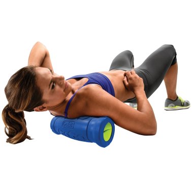 GoFit® 12-Inch Go-Size Barrel Roller with Massage Ball