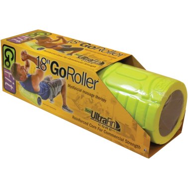 GoFit® 18-In. Go Roller with UltraFin® Core, Green
