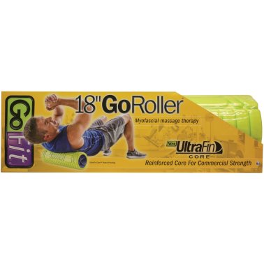 GoFit® 18-In. Go Roller with UltraFin® Core, Green