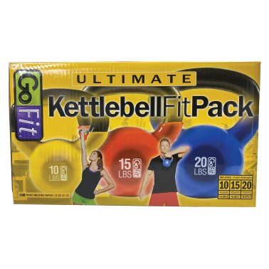 GoFit® Ultimate Kettlebell Fit Pack