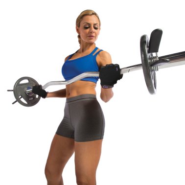 GoFit® Women's Xtrainer Cross-Training Gloves (Small; Purple)