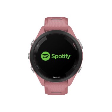 Garmin® Forerunner® 265S Running Smartwatch with Black Bezel (Pink)