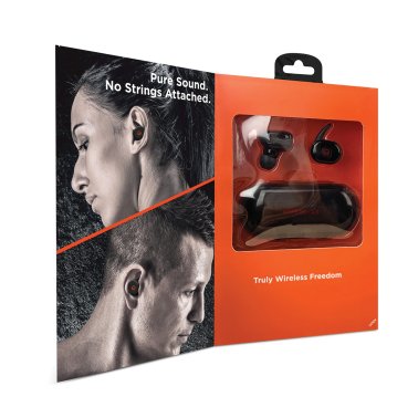 HyperGear® Active TWS Bluetooth® In-Ear Earbuds with Noise-Canceling Mic and Charging Case, up to 15 Hours Play Time, IPX5 Waterproof