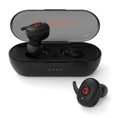 HyperGear® Active TWS Bluetooth® In-Ear Earbuds with Noise-Canceling Mic and Charging Case, up to 15 Hours Play Time, IPX5 Waterproof