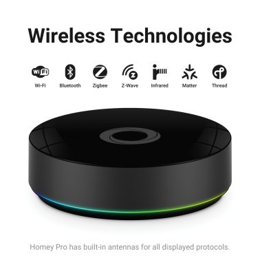 Homey® Pro Smart Home Hub, Black