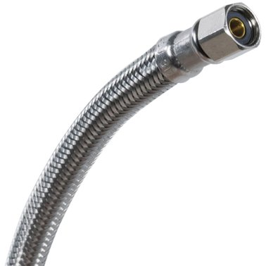 Certified Appliance Accessories Braided Stainless Steel Ice Maker Connector, 4ft