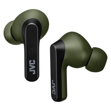 JVC® RIPTIDZ Bluetooth® Earbuds, True Wireless with Charging Case (Olive)