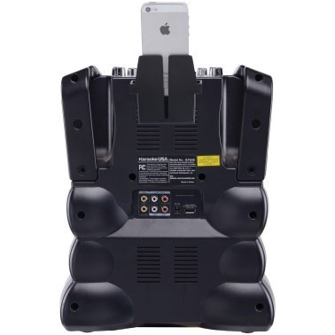Karaoke USA™ Bluetooth® Karaoke Machine with Synchronized LEDs
