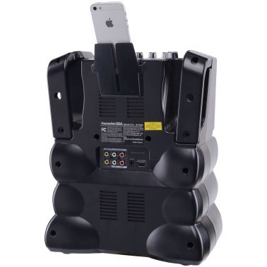 Karaoke USA™ Bluetooth® Karaoke Machine with Synchronized LEDs