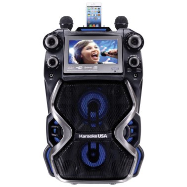 Karaoke USA™ Portable Professional CDG/MP3G Karaoke Player with 7-In. Color Monitor