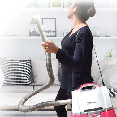 Koblenz® Designer Series 3-Gal. Portable Wet/Dry Vacuum with Blower, Pink and White, PV-525 KG5 (Pink/White)
